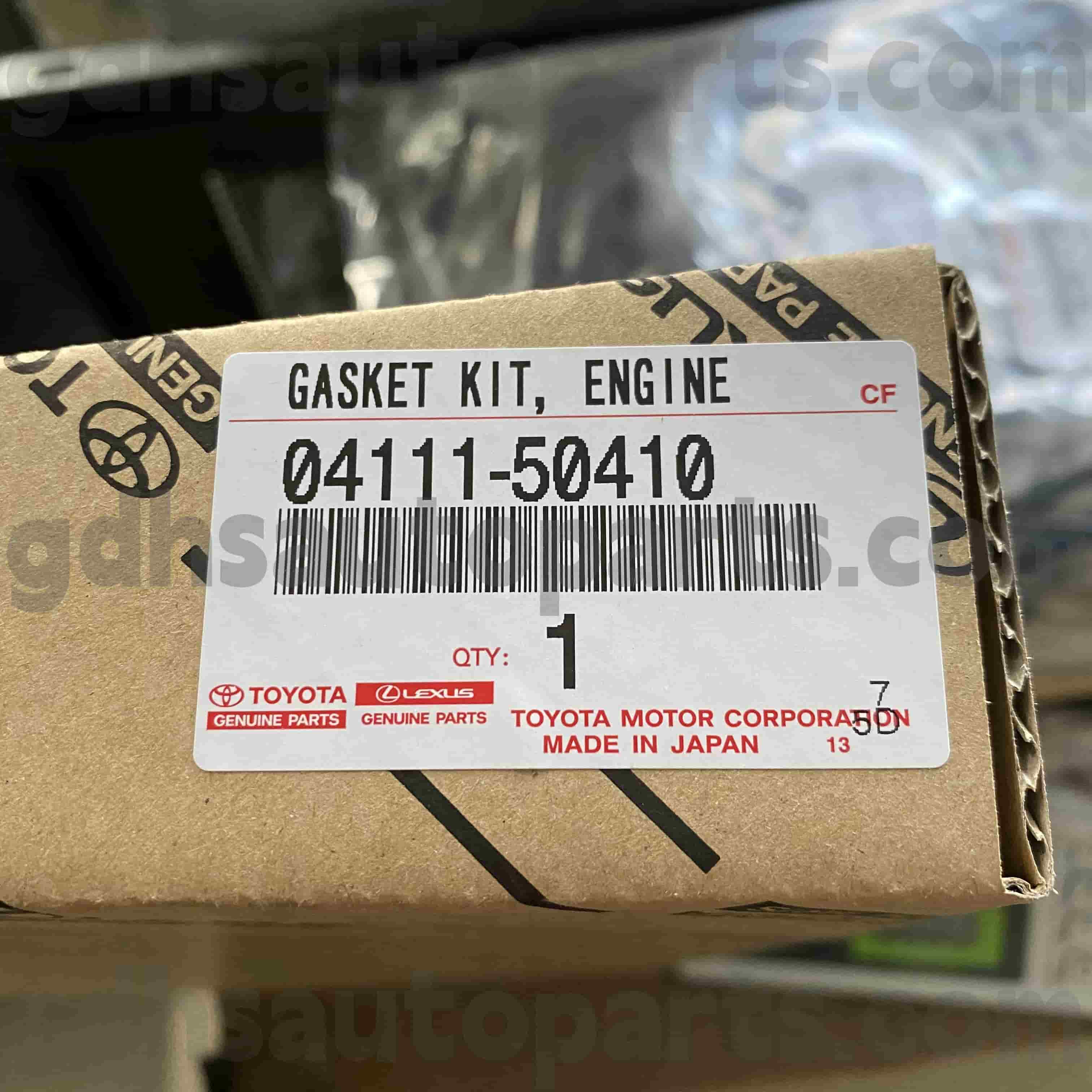 04111-50410 TOYOTA TOYOTA TOMPERTA TEGINTA TURSA TURYHAUL Overhaul Kit Overhaul ສໍາລັບເຮືອ Cruiser