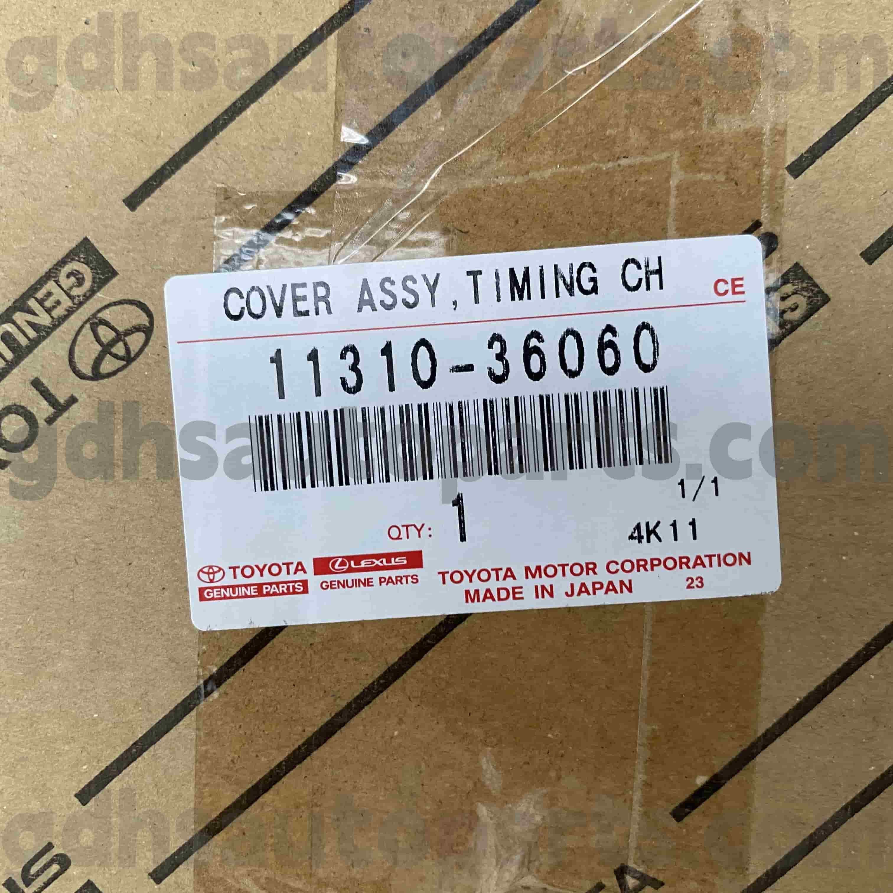 11310-36060 Toyota Genuine Parts Timing Cover for HARRIER,LEXUS NX SERIES Chassis NO.8ARFTS..AGL2#