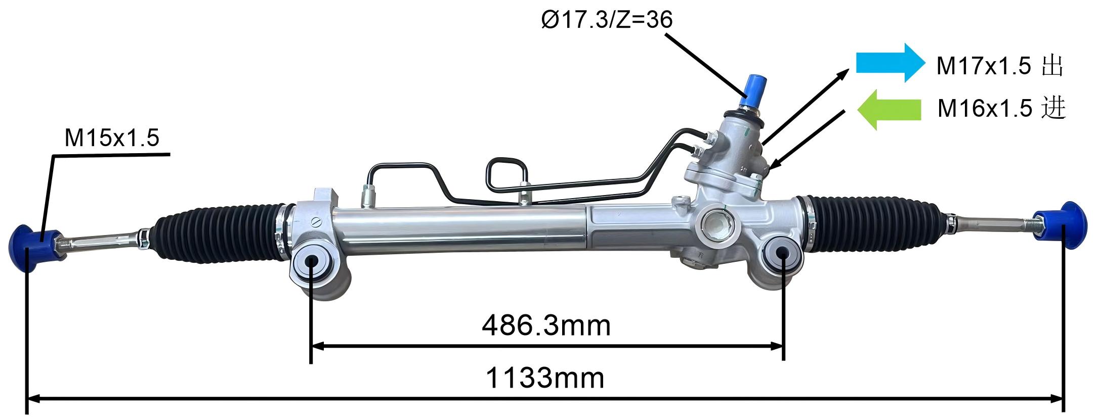 44200-06280 Automotive Steering Gear