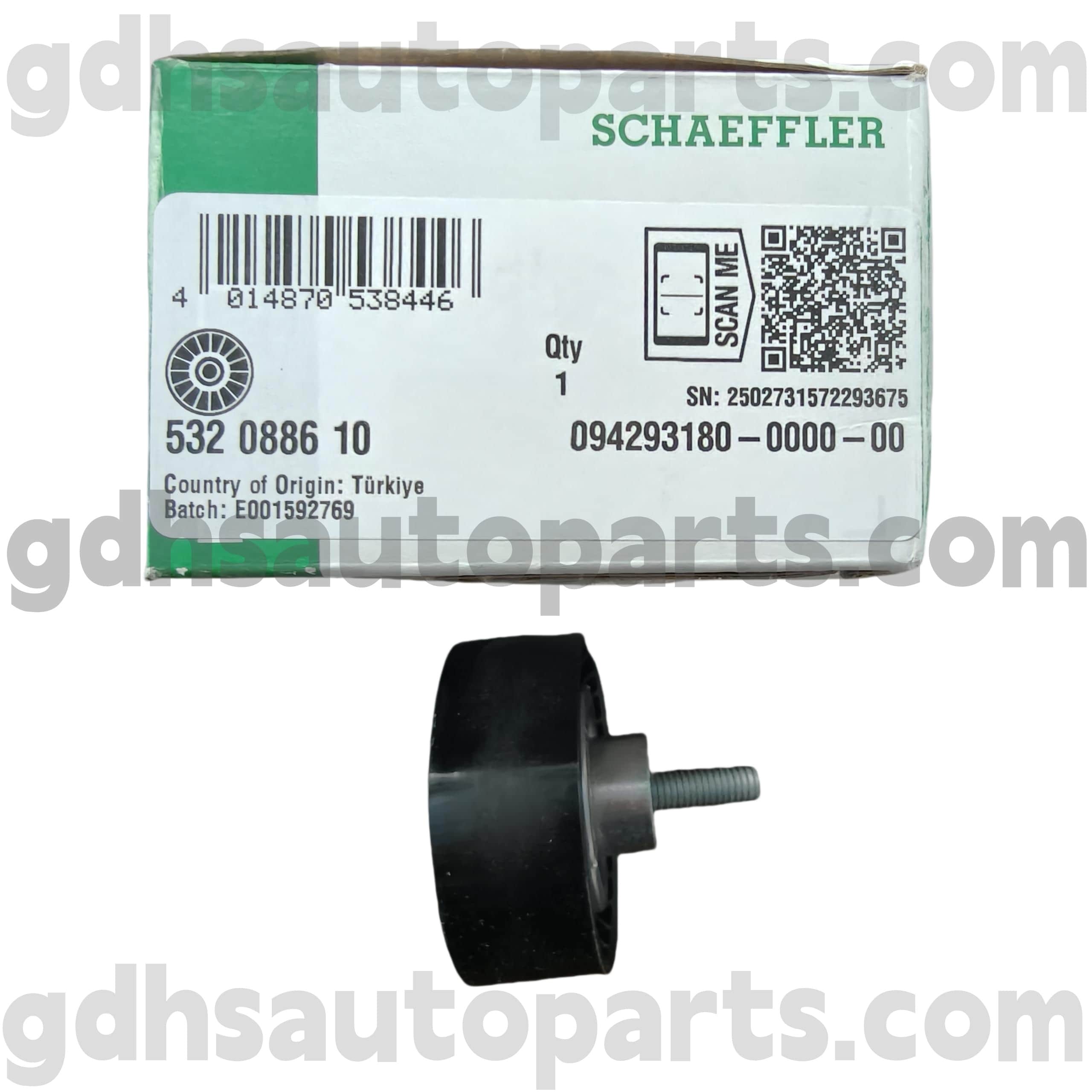 5320886100 SchaEfflera ລະຫັດ Pulley ສາຍແອວສໍາລັບ Rover Pulley, Range Rover Sport, Land Rover Ractery 4 OE No.lr073726