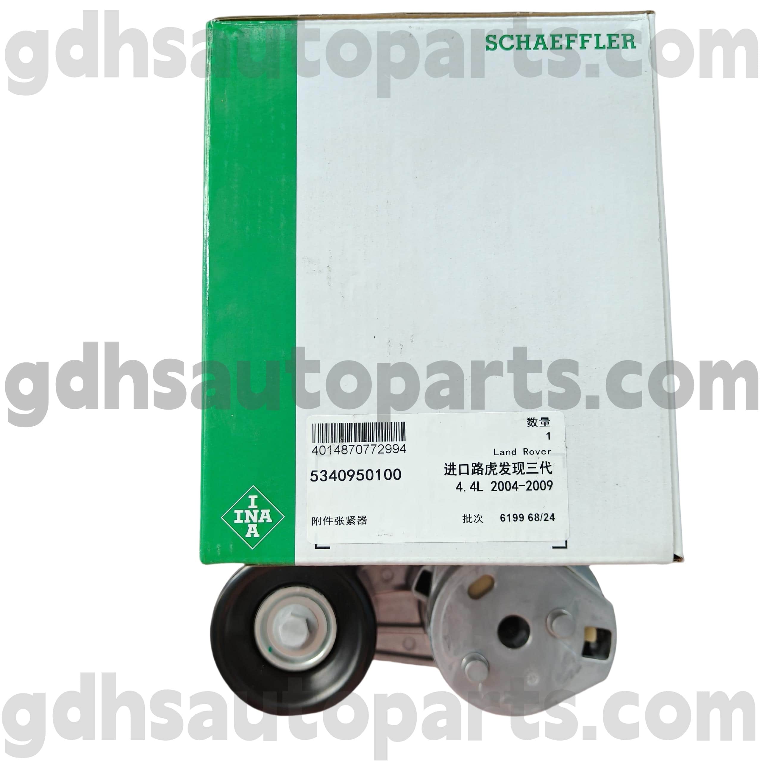 53409509100 Schaeffler Ina Wether Tensioner Tensioners ສໍາລັບລະດັບ Rover Rover ກິລາ OE ບໍ່. pqg500220