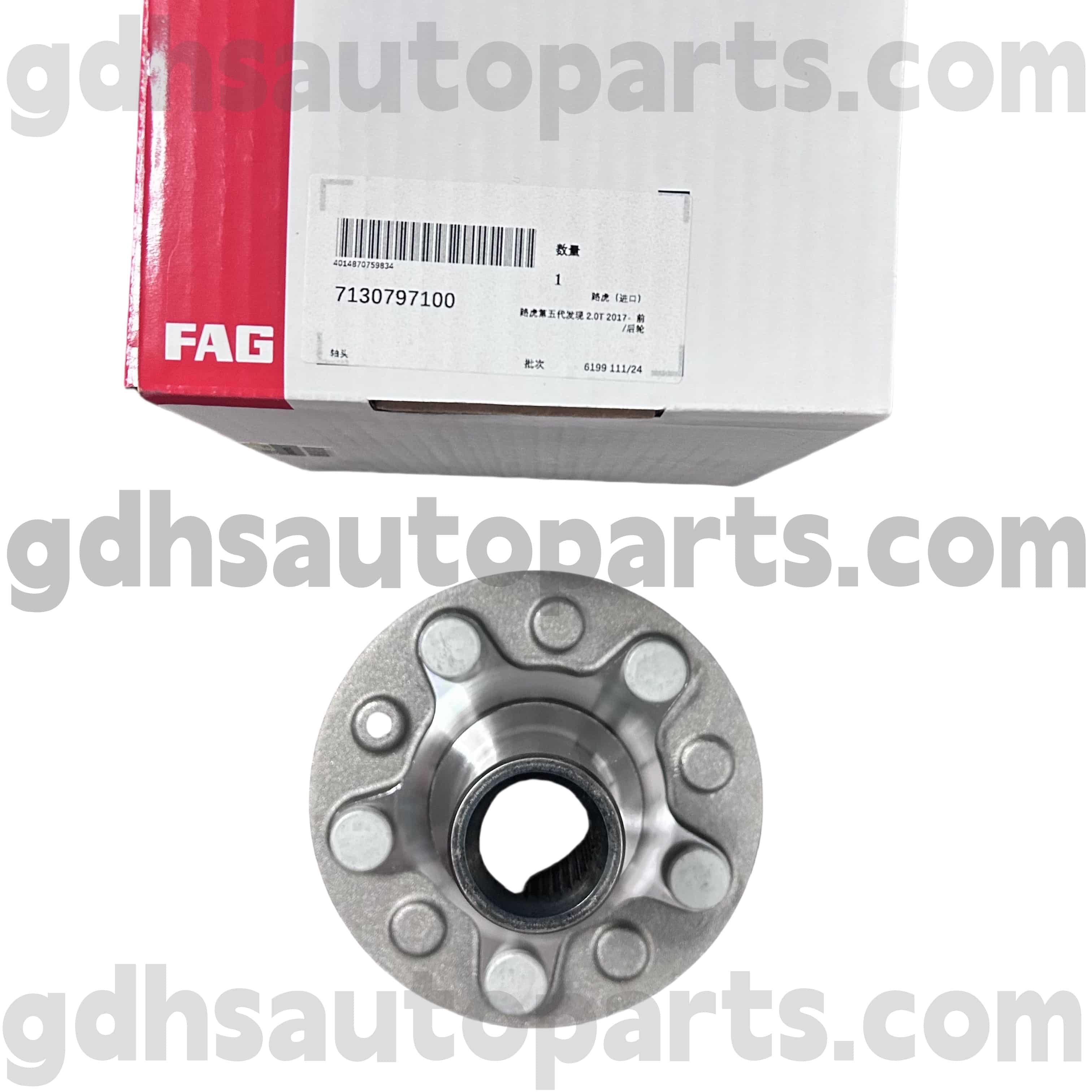 7130797100 SchaEffler fag Front Hub Bub BEVER HUB A ROVENT, RANGE ROVER SCIVE, ROVER ROVER, LEIC ROVER RECKATIVY 4, ຜູ້ຖືກກ່າວຟ້ອງຄົນໃຫມ່ OE ບໍ່. lr081538
