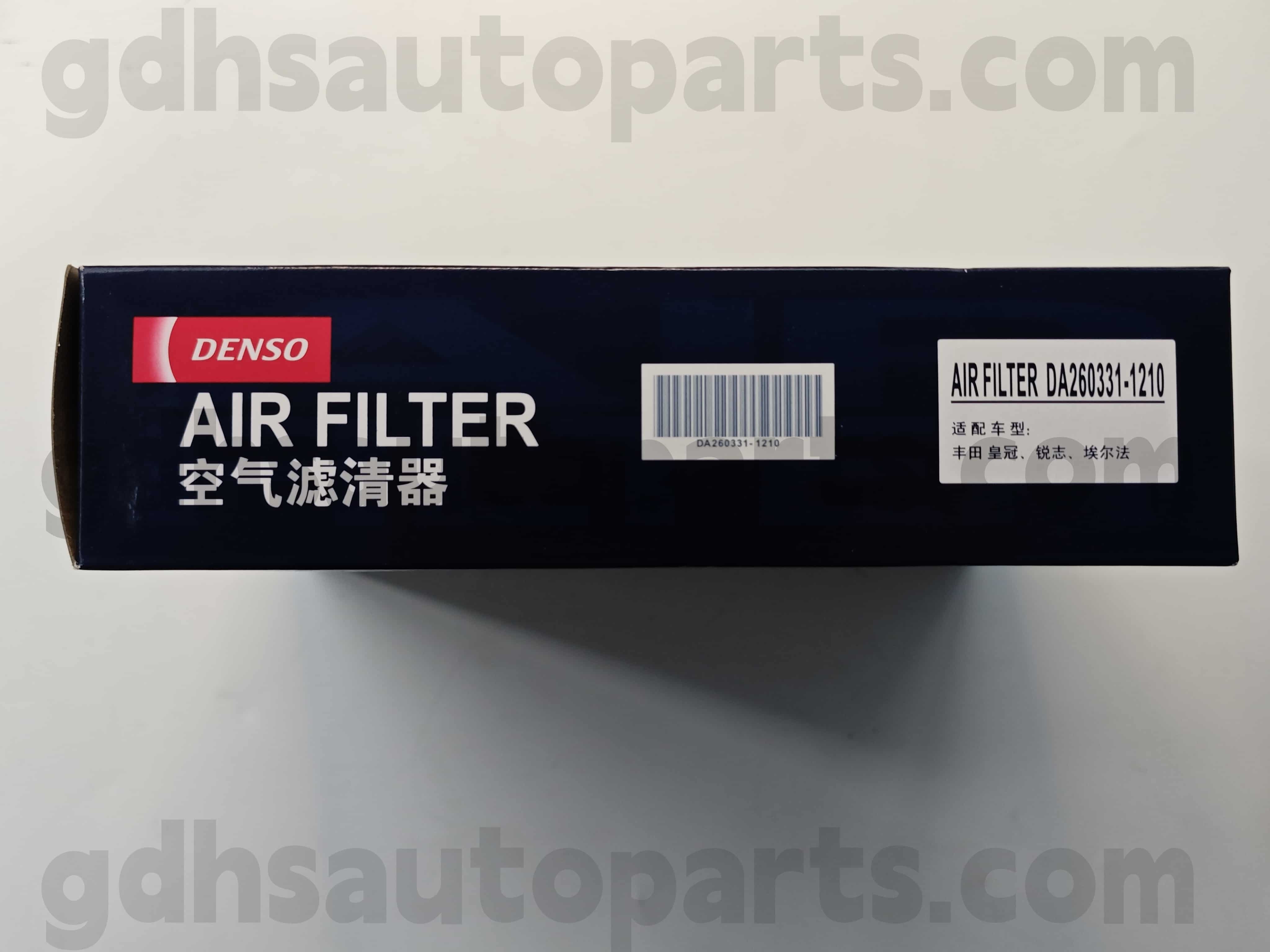 DA2603331-1210 TOYOTA PROTION PARTION FILTER A ທາງອາກາດ OE ບໍ່. 17801-azf16